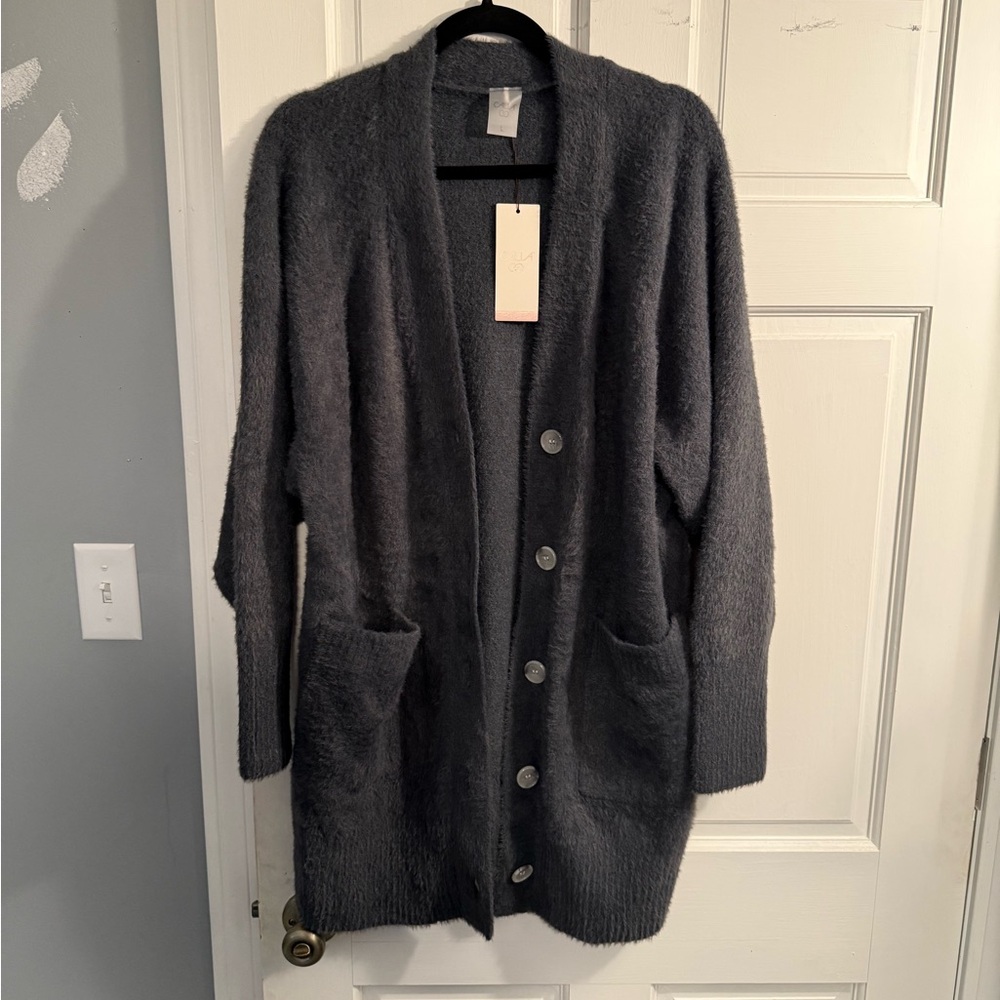 CALIA by Carrie Underwood Charcoal Women's Cardigan